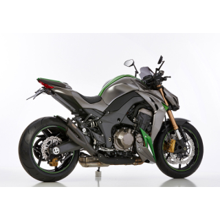 HURRIC PRO2 BLACK EDITION Auspuff KAWASAKI Z1000 / R  17-20