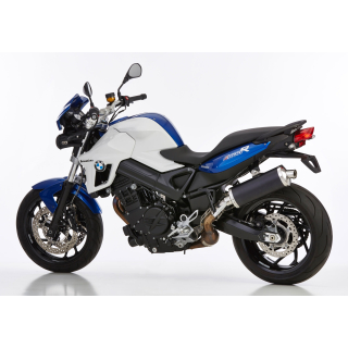 HURRIC RAC1 BLACK EDITION Auspuff BMW F800 R ab 2017