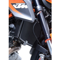 R&G Kühlerschutzgitter in orange KTM 1290 SUPER DUKE R 17-19