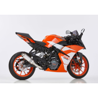 HURRIC SUPERSPORT Auspuff KTM RC125  17-20