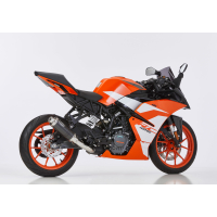 HURRIC SUPERSPORT CARBON Auspuff KTM RC125  17-20