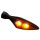 KELLERMANN micro RHOMBUS DARK Led Blinker hinten links