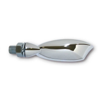 LED Blinker MORELLA DUE  Rücklicht / Bremslicht schwarz mit getöntem Glas