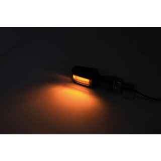 SHINYO LED Blinker BLOCK getöntes Glas Alugehäuse