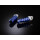 ABM rGrip Sport Fussrasten - Set incl. Gelenkkit vorne KAWASAKI Z900  17-19 silber blau