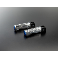 ABM rGrip EVO Sport Fussrasten - Set incl. Gelenkkit vorne KAWASAKI Z650  17-19 schwarz schwarz schwarz
