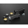 ABM rGrip EVO Sport Fussrasten - Set incl. Gelenkkit vorne YAMAHA MT-07 RM17 / RM18  17-20 schwarz schwarz gold