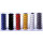 ABM rGrip Sport Fussrasten - Set incl. Gelenkkit hinten YAMAHA MT-07 RM17 / RM18  17-20 silber blau
