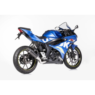 SHARK STREET GP Auspuff / Komplettanlage SUZUKI GSX-R 125  17-20