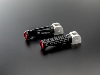 ABM rGrip EVO Sport Fussrasten - Set incl. Gelenkkit vorne HONDA CBR1000RR SC59 FIREBLADE  08-11