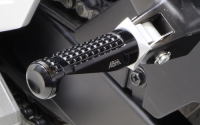ABM rGrip EVO Sport Fussrasten - Set incl. Gelenkkit hinten KAWASAKI Z750  04-06