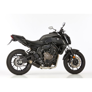 SHARK SRC 4 BLACK EDITION Auspuff / Komplettanlage YAMAHA MT-07 RM17 / RM18  17-20