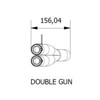 MIVV DOUBLE GUN Auspuff SUZUKI GSX-S 1000 F  15-16