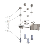 Kennzeichenhalter KAWASAKI ZX-6R 636 ab 2019
