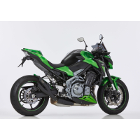 HURRIC PRO2 BLACK EDTION Auspuff KAWASAKI Z900 ab 2020...