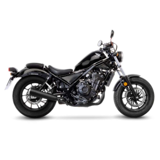 LEO VINCE CLASSIC RACER BLACK EDITION Auspuff HONDA CMX 500 REBEL PC56  17-20
