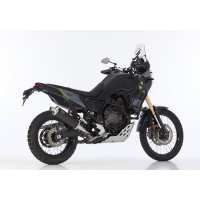 HURRIC RAC1 BLACK EDITION Auspuff YAMAHA XTZ 700 TENERE...