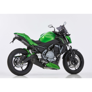 SHARK DSX-7 BLACK EDITION Auspuff / Komplettanlage KAWASAKI Z650 ab 2020
