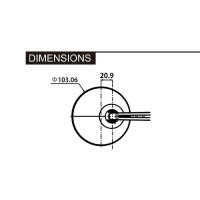 DAYTONA Lenkerendenspiegel D-3 Alugehäuse schwarz