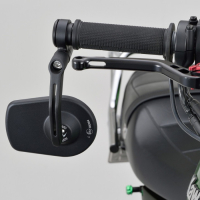 DAYTONA Lenkerendenspiegel D-5 Alugehäuse schwarz