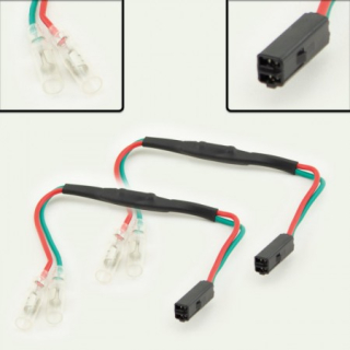 CTC Blinkerkabel Kabelsatz LED Blinker mit Widerrstand für KAWASAKI Z125  19-20