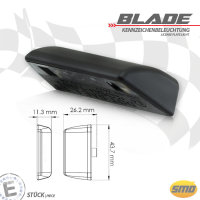 CTC  LED Kennzeichenbeleuchtung BLADE