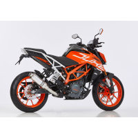 HURRIC SUPERSPORT Auspuff KTM DUKE 125 ab 2021 / EURO 5