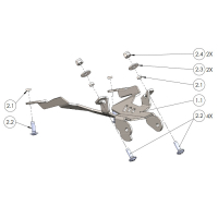 Kennzeichenhalter HONDA CB1000R SC80 ab 2021