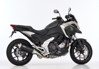 HURRIC RAC1 BLACK EDITION Auspuff HONDA NC750 X RH09 ab 2021