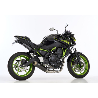 SHARK SRC 4 CARBON Auspuff / Komplettanlage KAWASAKI Z650 ab 2021 /  EURO 5