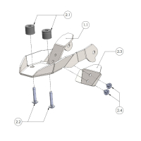 Kennzeichenhalter DUCATI STREETFIGHTER V4 / S ab 2020 Zubehörblinker