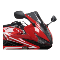 Windscheibe / Cockpitscheibe RACING HONDA CBR500 F PC57...