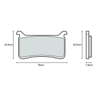 BREMBO Sinter Bremsbeläge 07HO63SA vorne