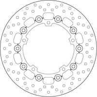 BREMBO Serie ORO Bremsscheibe 78B40837 vorne