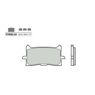 BREMBO Sinter Bremsbeläge 07HO62SA vorne HONDA CB125 R JC91  ab 2021