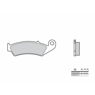 BREMBO Sinter Bremsbeläge 07HO29SP hinten 