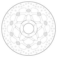 BREMBO Serie ORO Bremsscheibe 78B408B8 vorne APRILIA RSV...