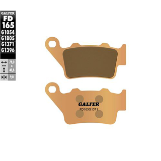 GALFER Sinter Bremsbeläge hinten FD165-G1371 HONDA FX 650 VIGOR  99-02