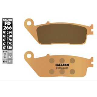 GALFER Sinter Bremsbeläge vorne FD266 - G1370  HONDA CBR650 F RC74  14-16