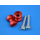 MP BOBBINS Heckständeraufnahme M10 x 1,25 schwarz