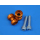 MP BOBBINS Heckständeraufnahme M10 x 1,25 schwarz