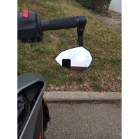 Lenkerendenspiegel STORM für KTM DUKE 390  21-23  mit passenden Lenkerenden