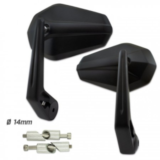 Lenkerendenspiegel SOLID für KTM DUKE 125 21-23 mit passenden Lenkerenden