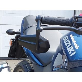 Lenkerendenspiegel SOLID für SUZUKI SV650  16-20  mit passenden Lenkerenden