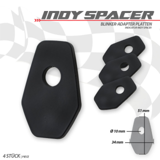 CTC INDY SPACER  Blinker Adapterplatten Alu SUZUKI GSX-S 950 ab 2021