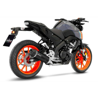 LEO VINCE LV ONE EVO BLACK EDITION Auspuff / Komplettanlage YAMAHA MT-125 RE40  21-24