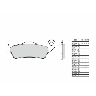 BREMBO Sinter Bremsbeläge 07BB04SP hinten CAGIVA 900 ELEFANT  ab 1993