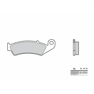 BREMBO Sinter Bremsbeläge 07HO29SP hinten HONDA VFR400 R  89-92
