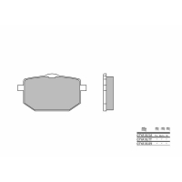 BREMBO Sinter Bremsbeläge 07YA18SA vorne YAMAHA XT...