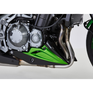 Bugspoiler / Motorverkleidung lackiert KAWASAKI Z900 / SE  21-24 Pearl Robotic White 68N